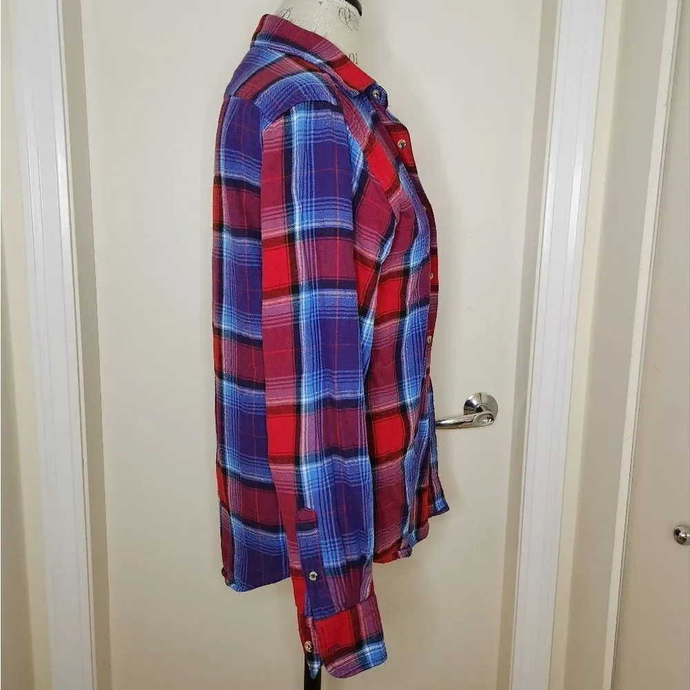 Plaid Buttonup work Shirt - Picture 2 of 8